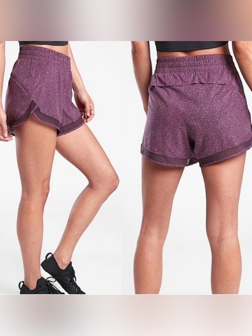 Athleta Women's Maroon Athletic Shorts